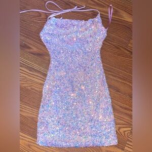 Pink Sparkle Dress